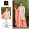 Khas 4518 A To D Fandy Silk Wholesale Readymade Pakistani Plazzo Suits In India